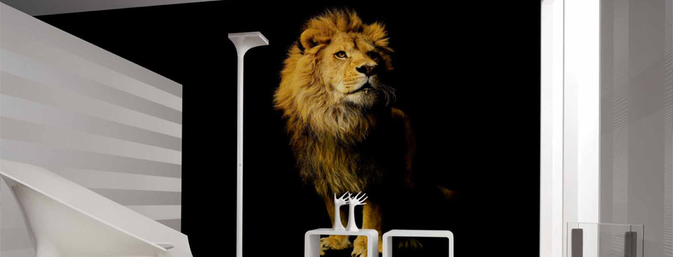 Papier peint Lion