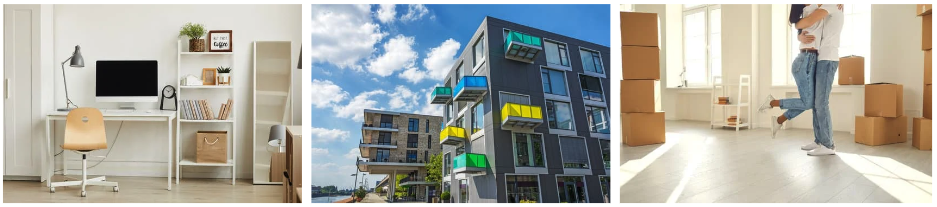 Images emménagements dans son premier appartement