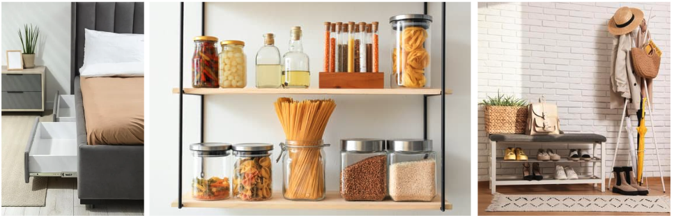 Gagner des rangements avec ces méthodes, tel qu'un lit coffre