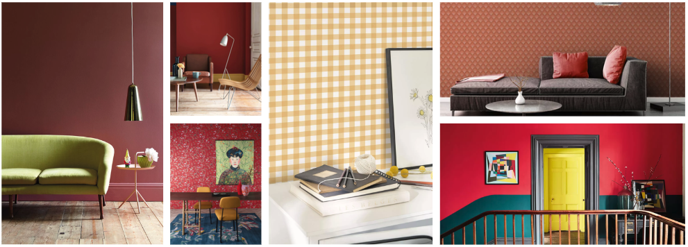 Les nuances chaudes pour un salon ou une chambre