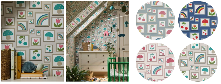 Modèle Balance de la collection Storybook Papers de Little Greene