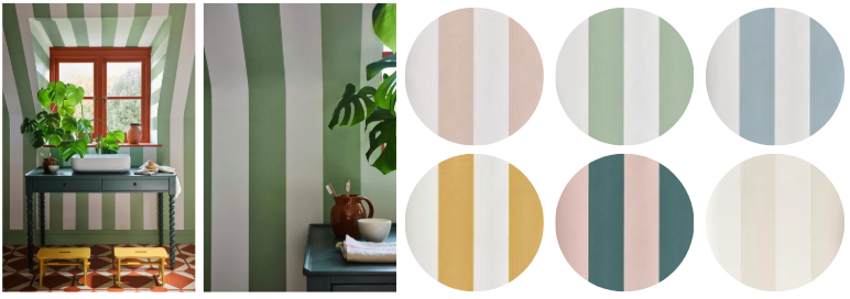 Modèle Broad Stripe de Little Greene
